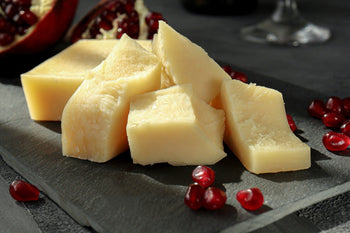 Five slices of cheese.